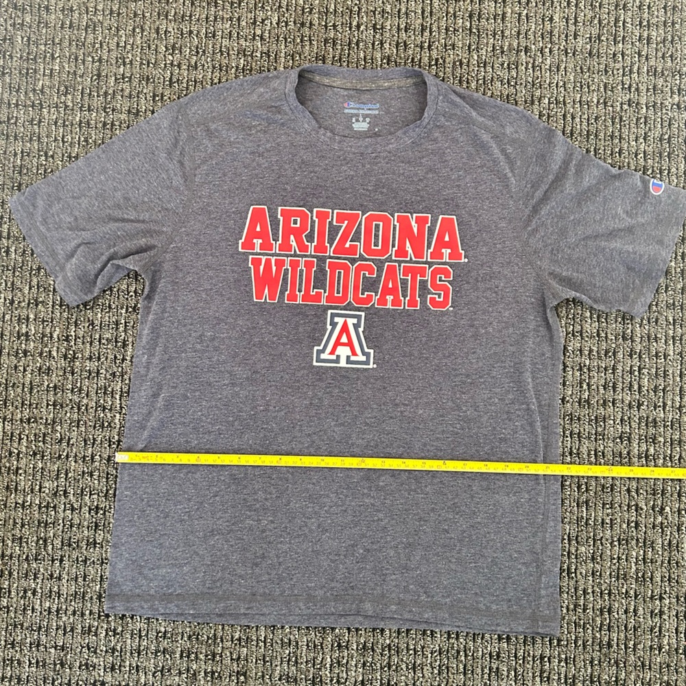 Champion Shirt Mens L Blue Red NCAA Arizona Wildcats Outdoor Top - Picture 8 of 8